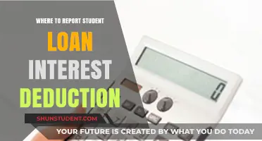 Where to Report Student Loan Interest Deduction on Your Tax Return