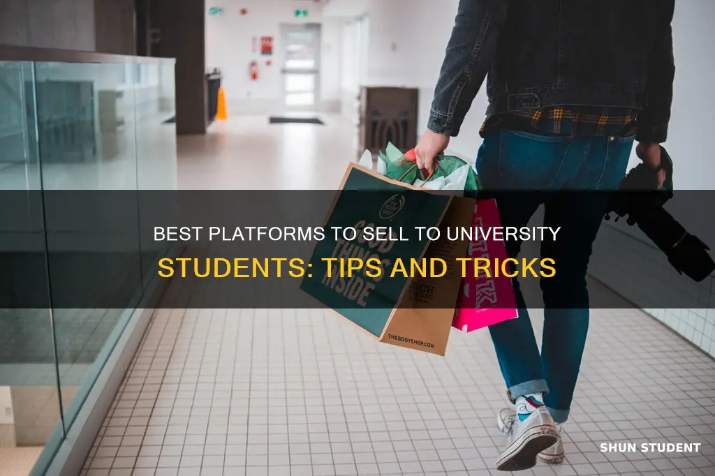 where to sell to university students