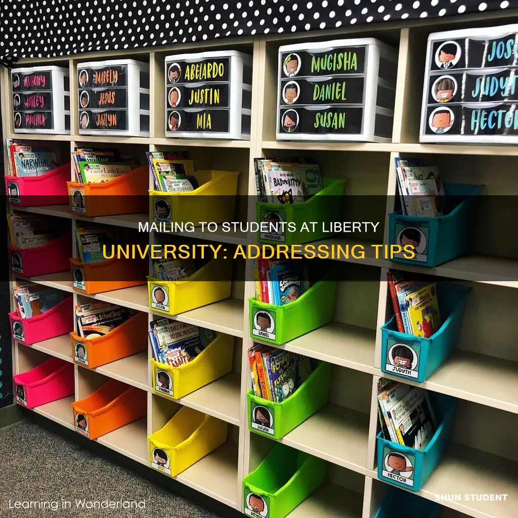 where to send mail to students liberty university