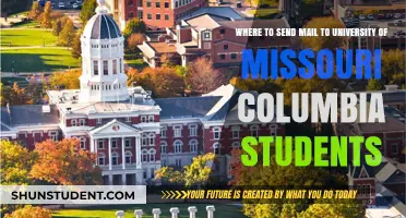 Mailing Letters to University of Missouri, Columbia Students: Addressing Tips