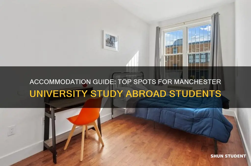 where to stay manchester university study abroad student