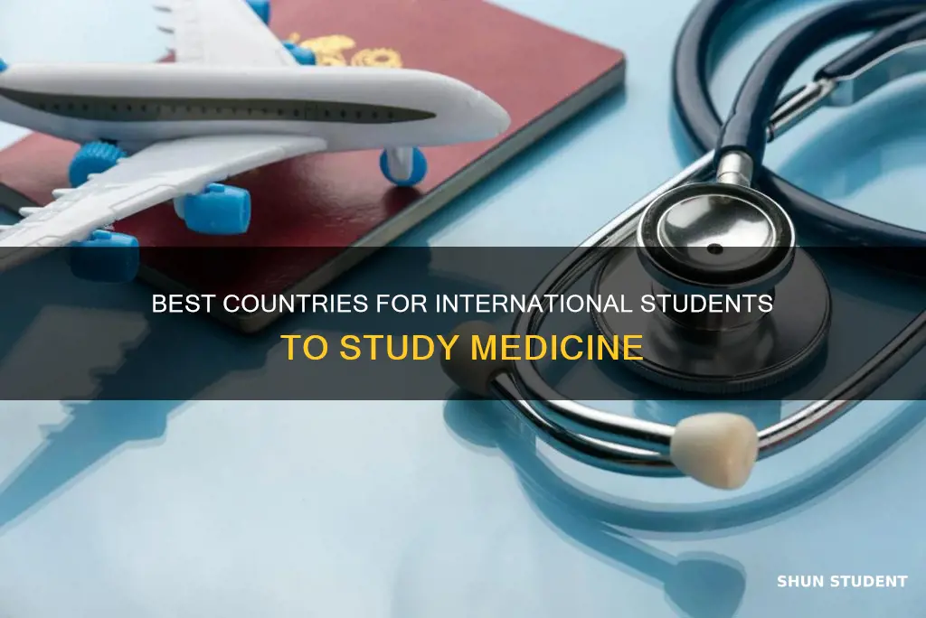 where to study medicine for an international student