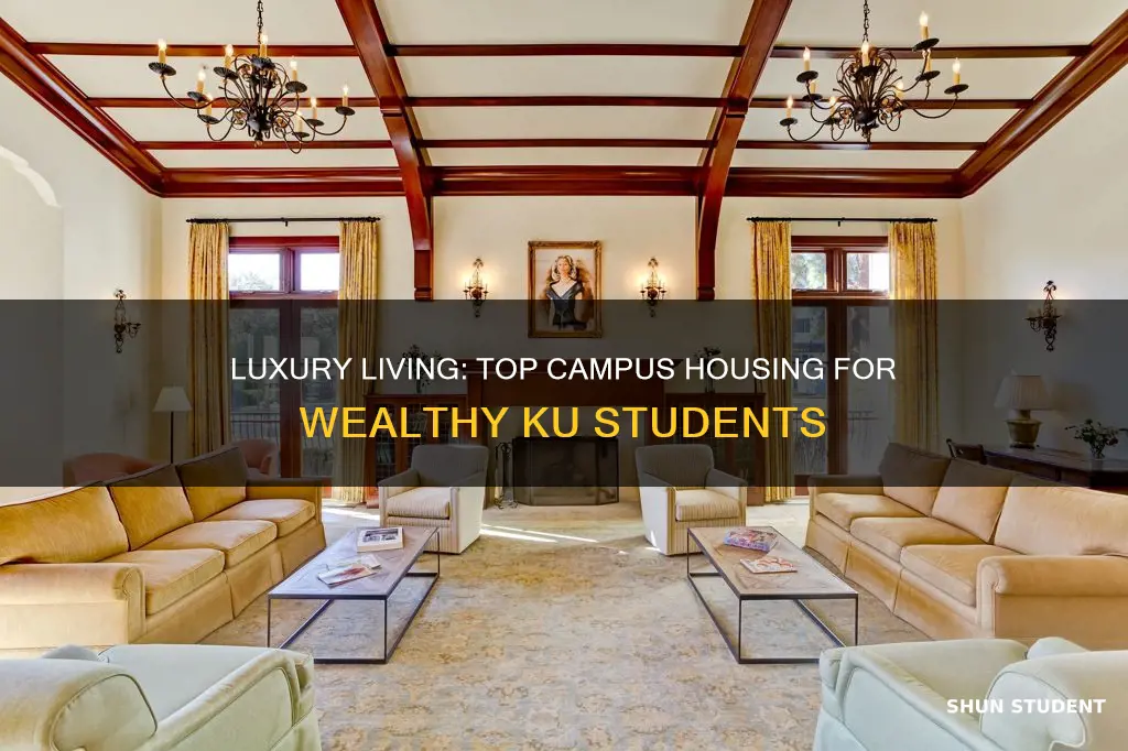 where to wealthy kansas university students stay on campus