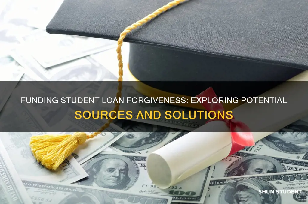 where will money come from for student loan forgiveness