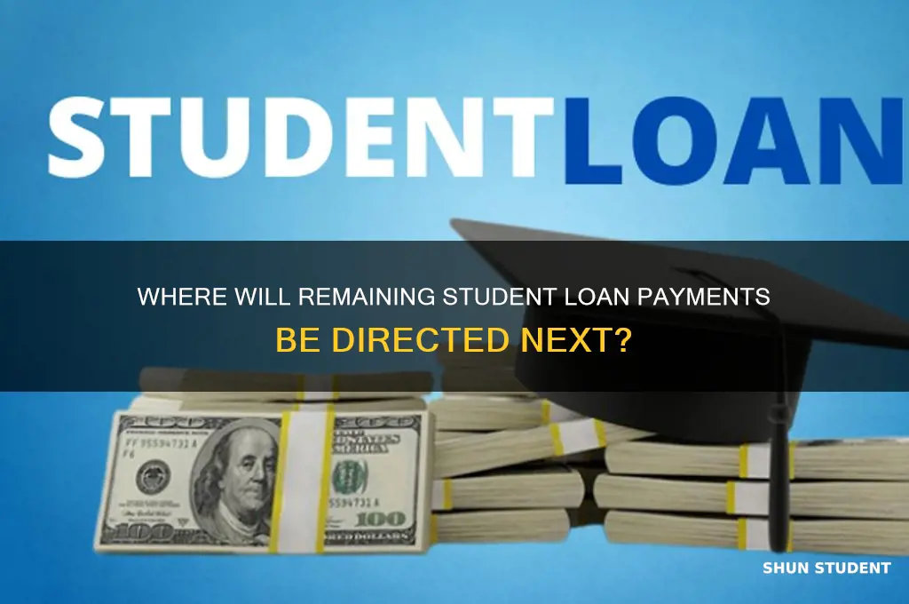 where will the rest of student loans be sent to