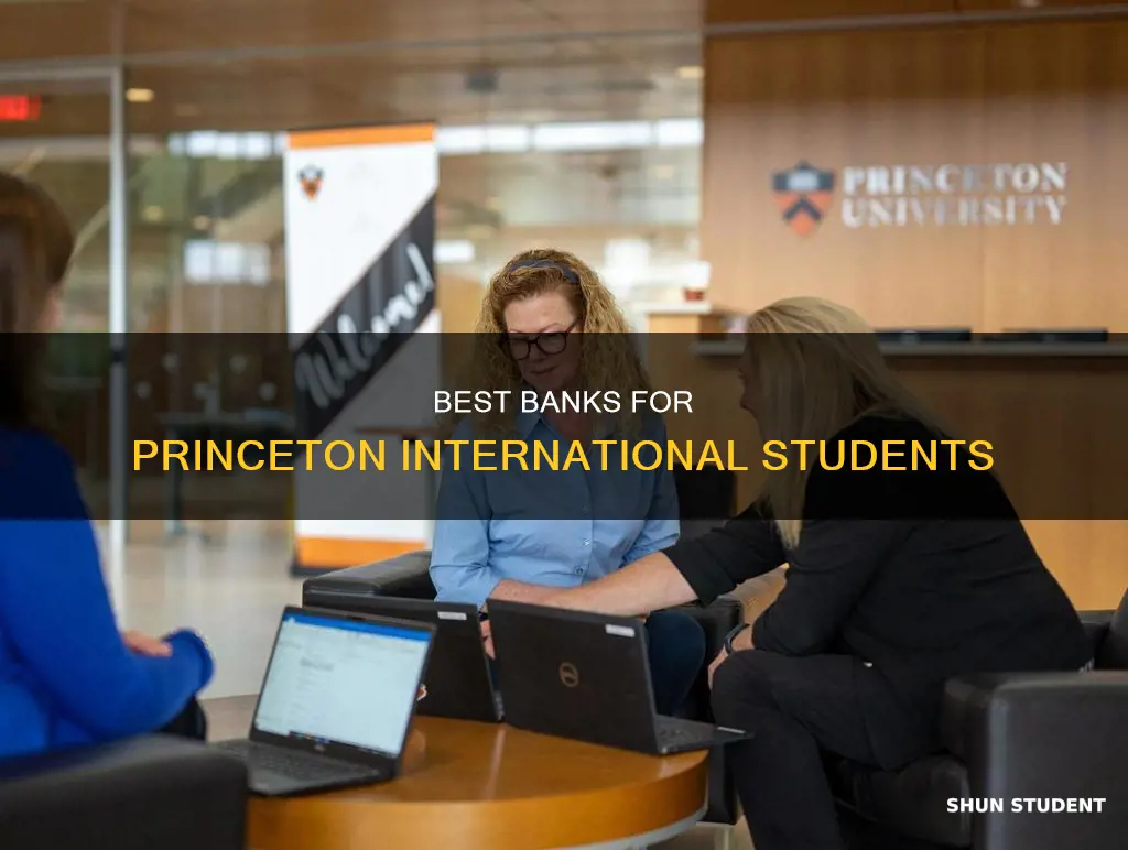 which bank princeton university international student
