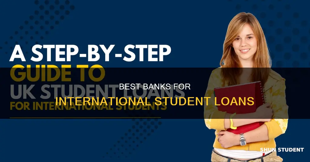 which banks do international student loans