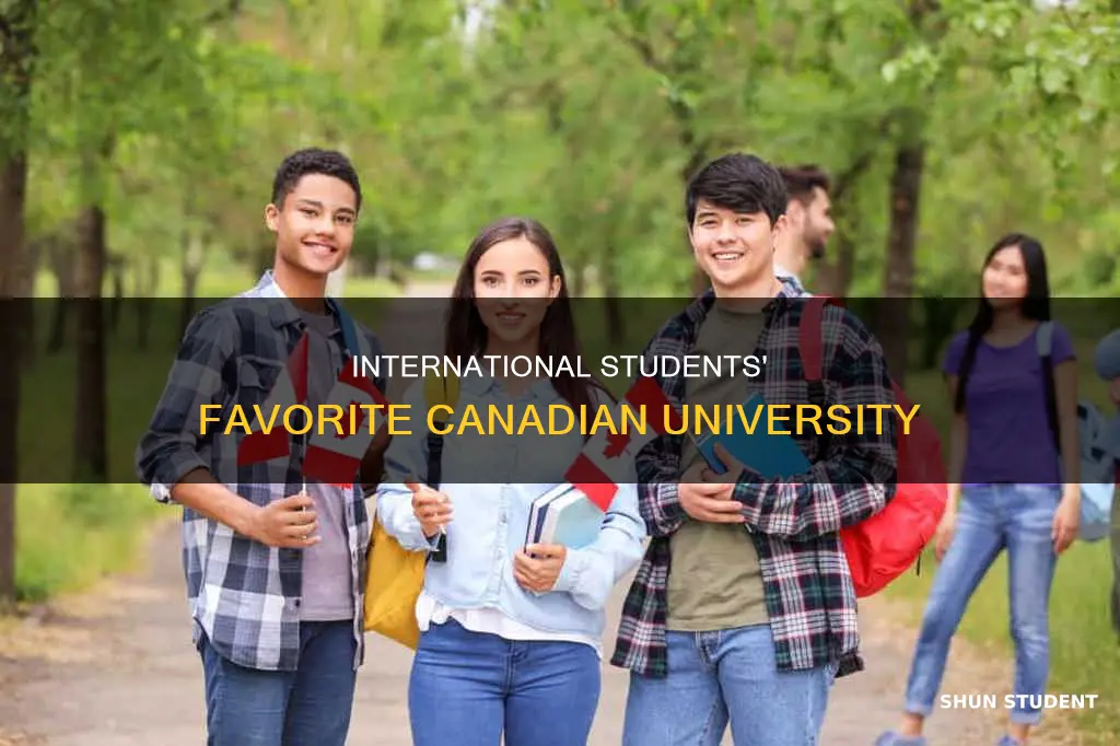 which canadian university has the most international students