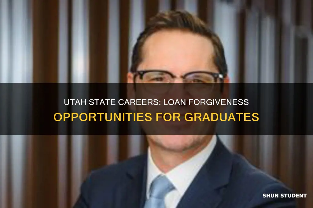 which careers does utah state offer to forgive student loans