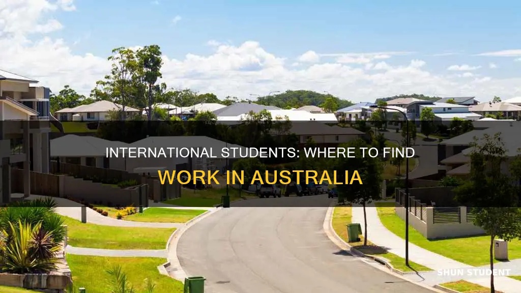 which city of australia has most jobs for international students