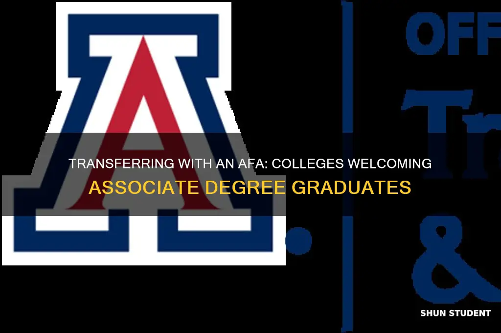 which college will accept afa transfer student