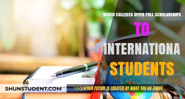 Full Scholarships: Colleges for International Students