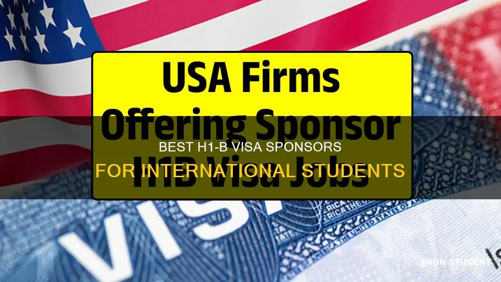 which companies are sponsoring h1b visa for international students
