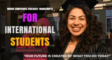 Evaluating Transcripts: Who Accepts International Student Applications?