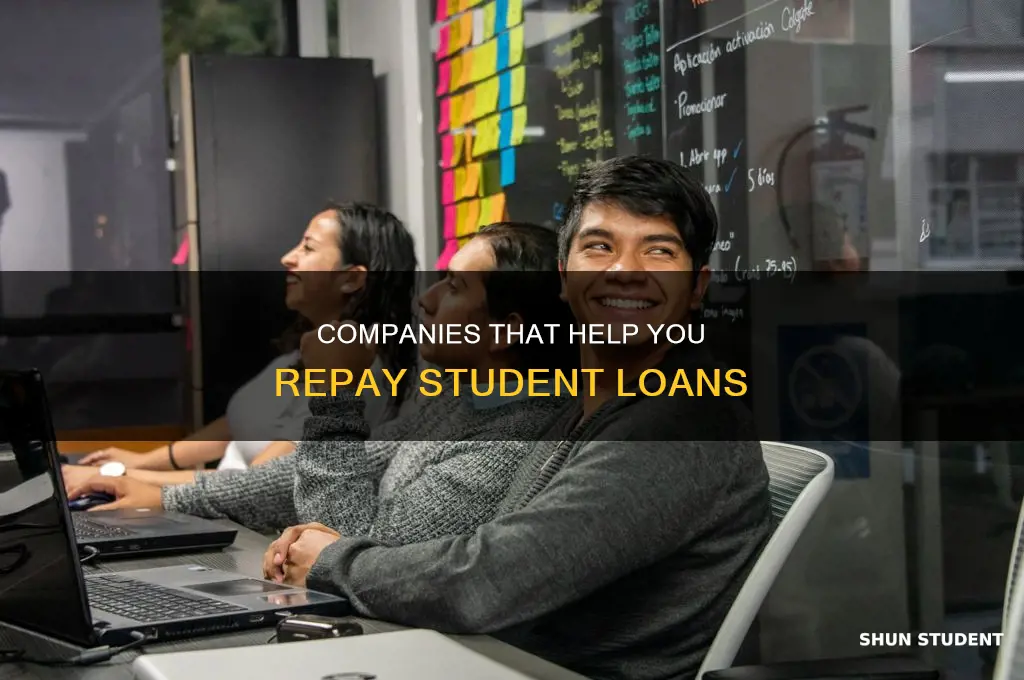 which companies pay off student loans