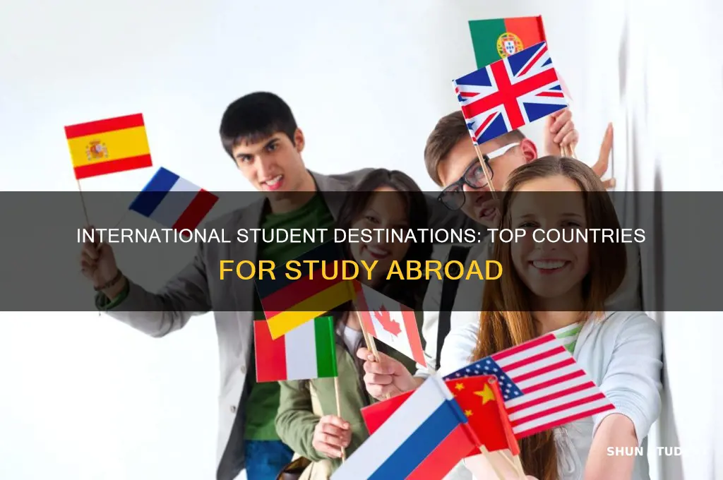 which countries have the most international students