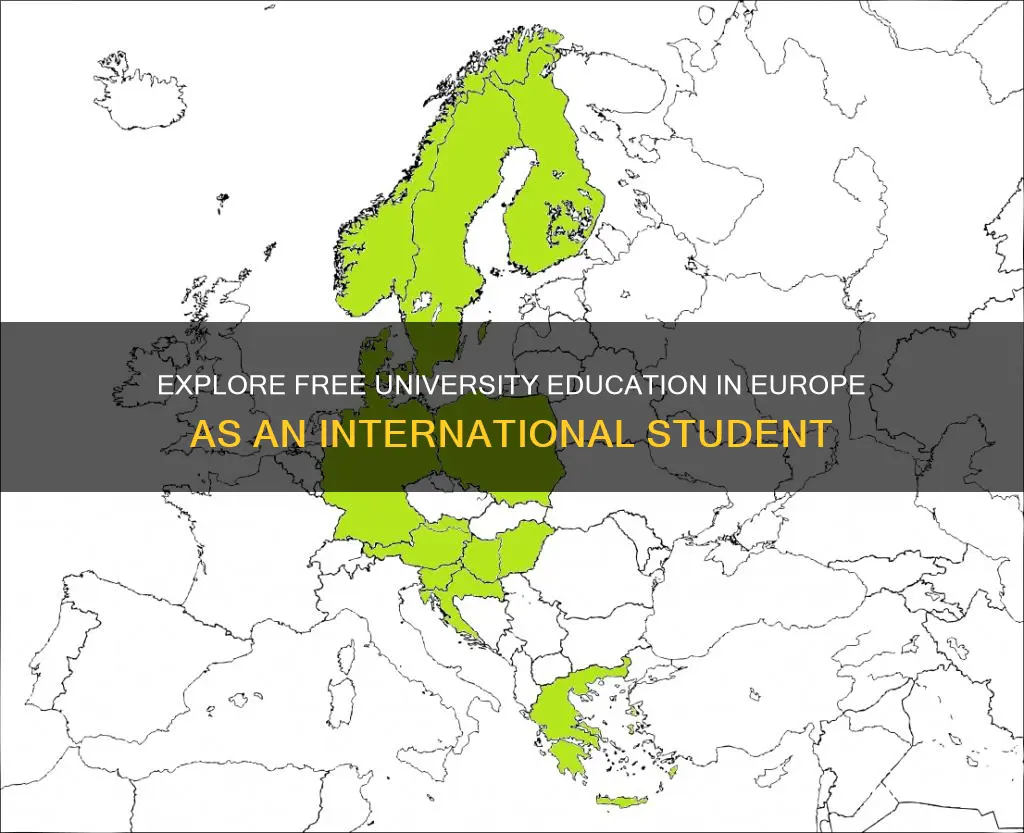 which countries in europe have free university for international students