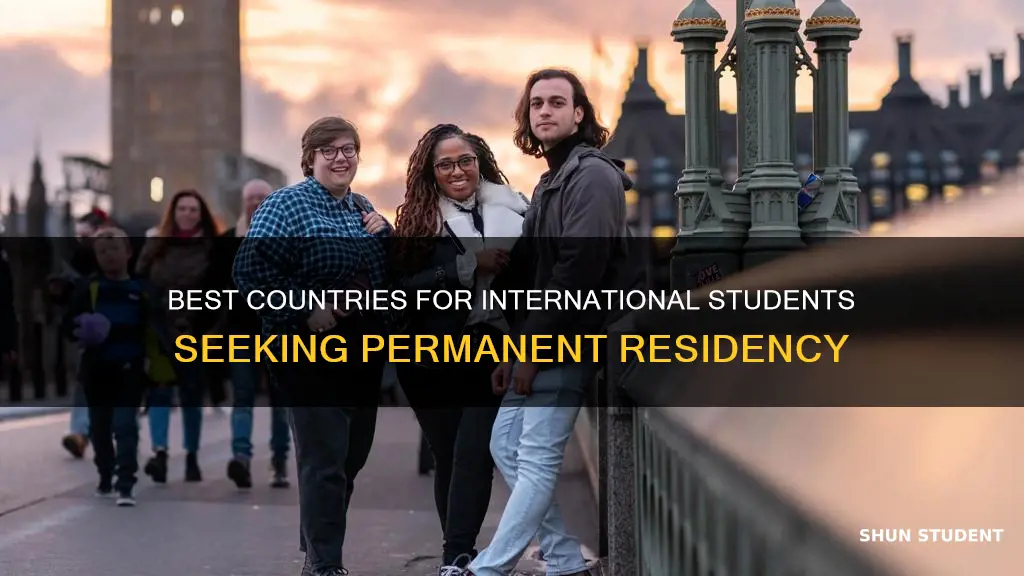 which country is best for international students to get pr