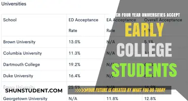 Early College Students: Which Four-Year Universities Accept Them?