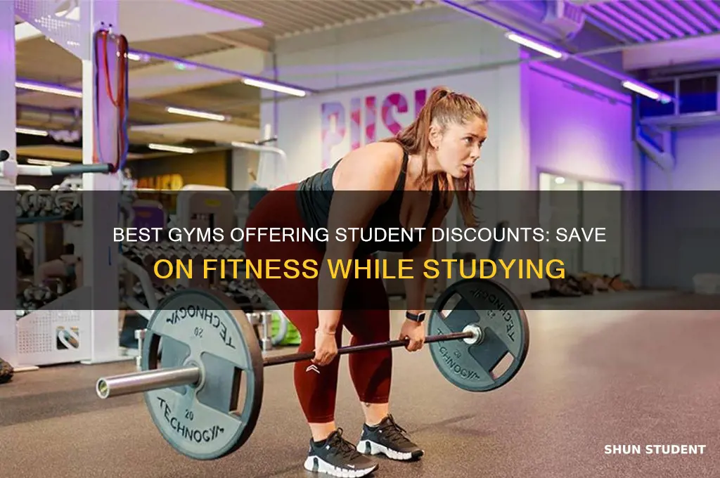 which gyms have student discounts