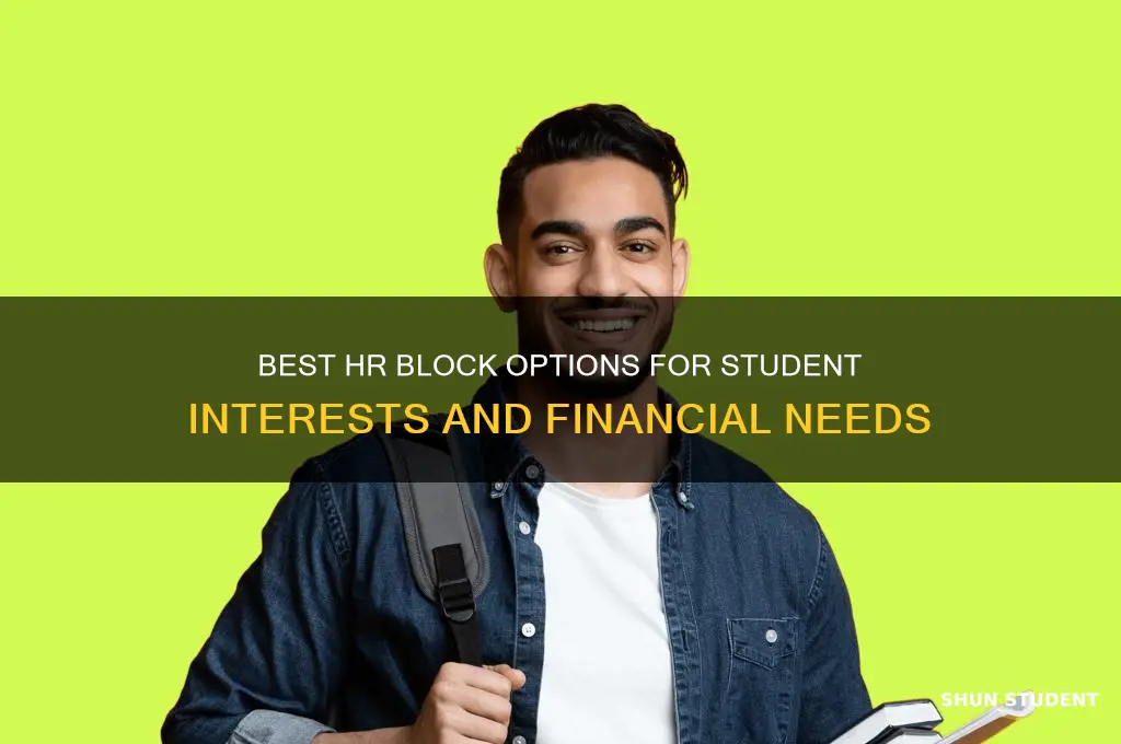 which hr block for student interest