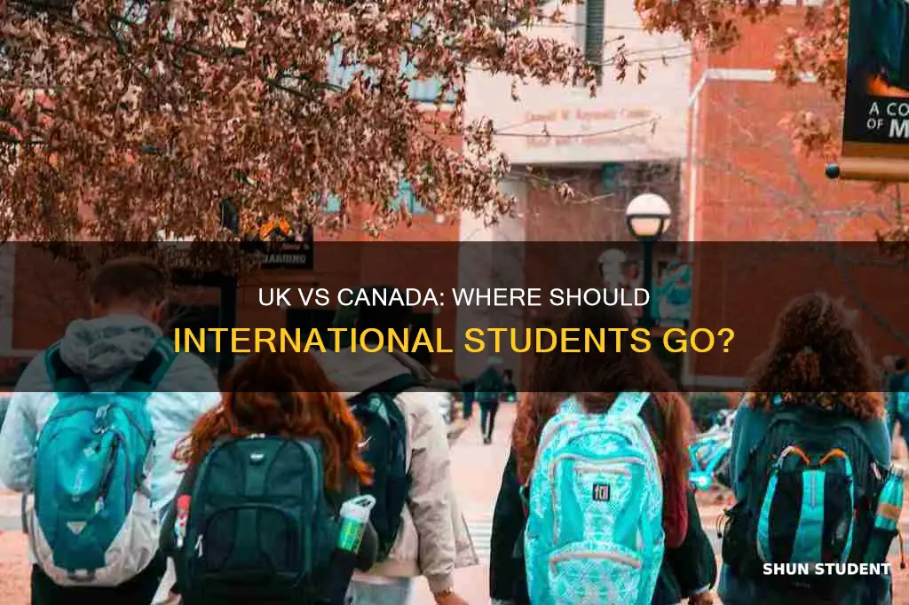 which is better uk or canada for international students
