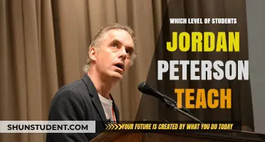 Jordan Peterson's Teaching Focus: University Students and Beyond