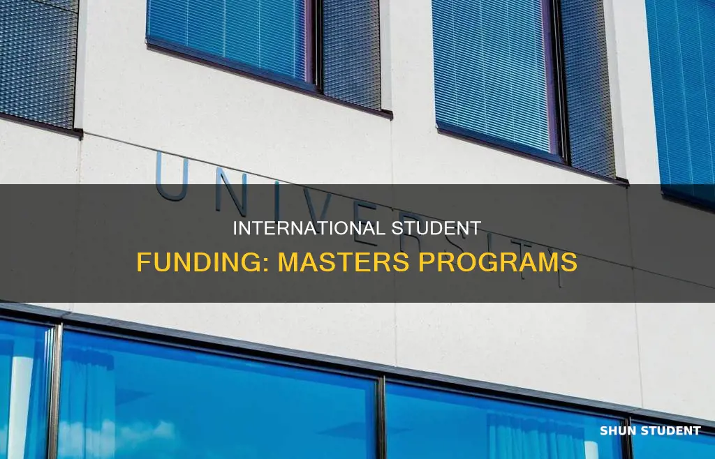which masters programs offer funding for international students