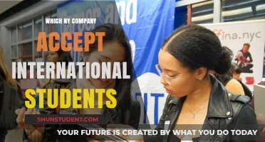 International Students: Which NY Companies Welcome You?