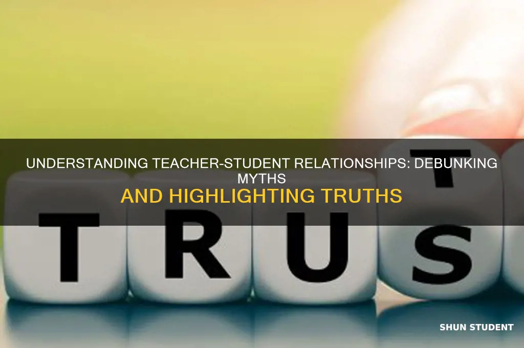 which of the following statements about teacher-student relationships is true