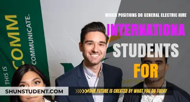 International Student Roles at General Electric