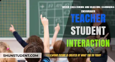 Effective Questioning and Reacting Techniques to Boost Teacher-Student Engagement