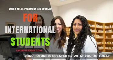 Best Retail Pharmacies for International Student Sponsorship