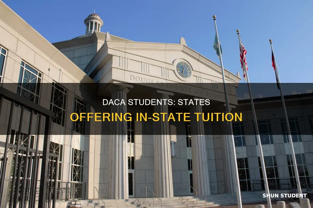 which states allow daca students to pay in state tuition