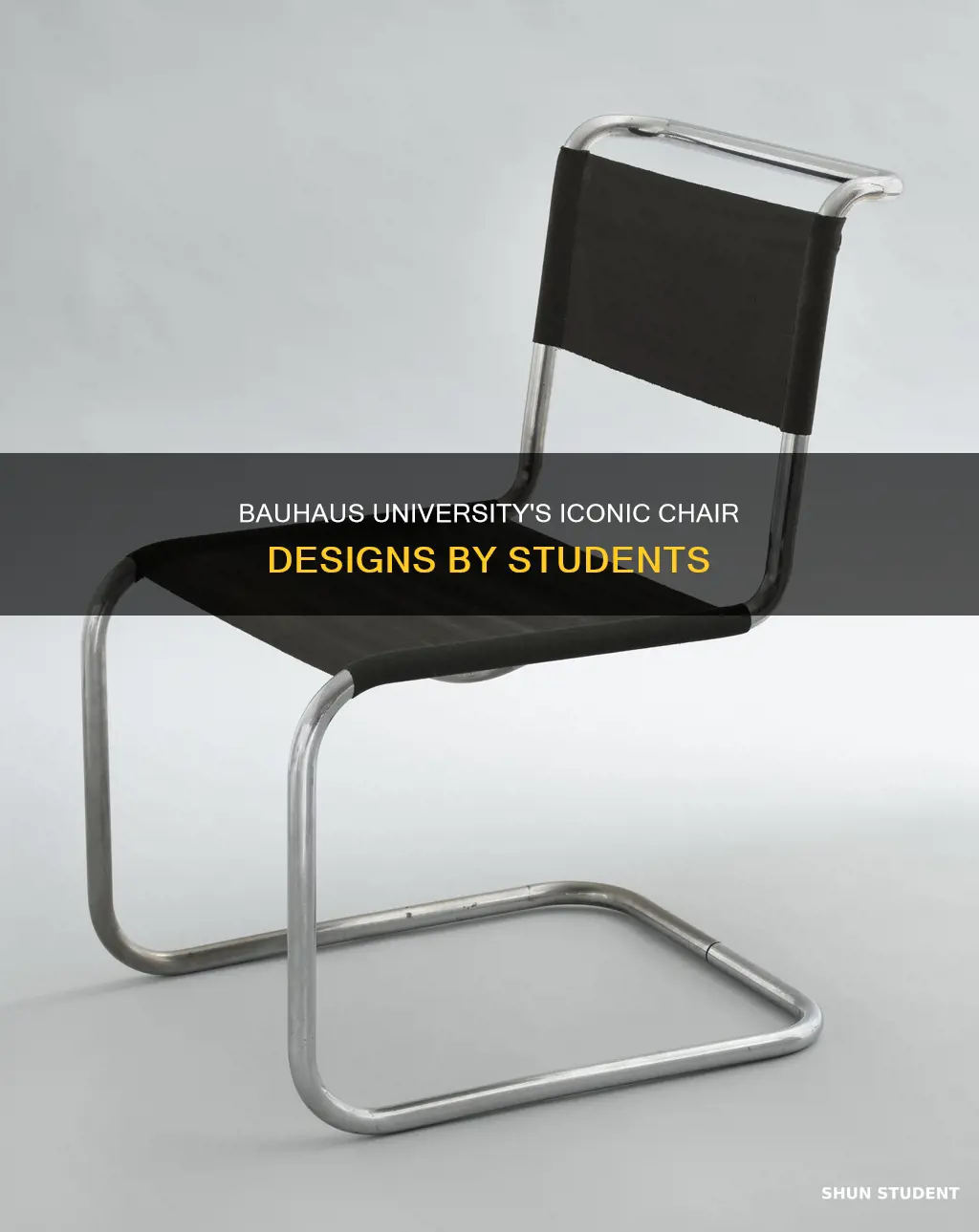 which student at bauhaus university designed a chair