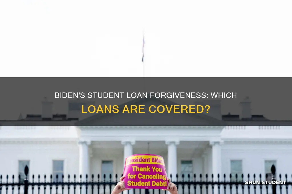 which student loans did biden forgive