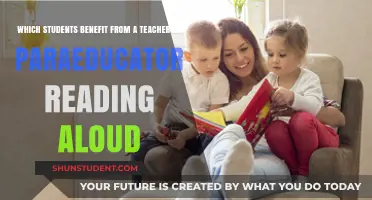Reading Aloud: Which Students Gain Most from Teacher or Paraeducator Support?
