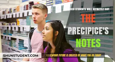 Who’s Buying The Precipice's Notes? A Student Profile Guide