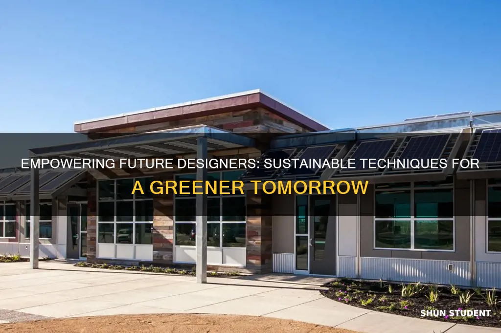 which teaches students sustainable design techniques