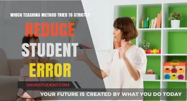 Eliminating Mistakes: The Teaching Method Focused on Reducing Student Errors