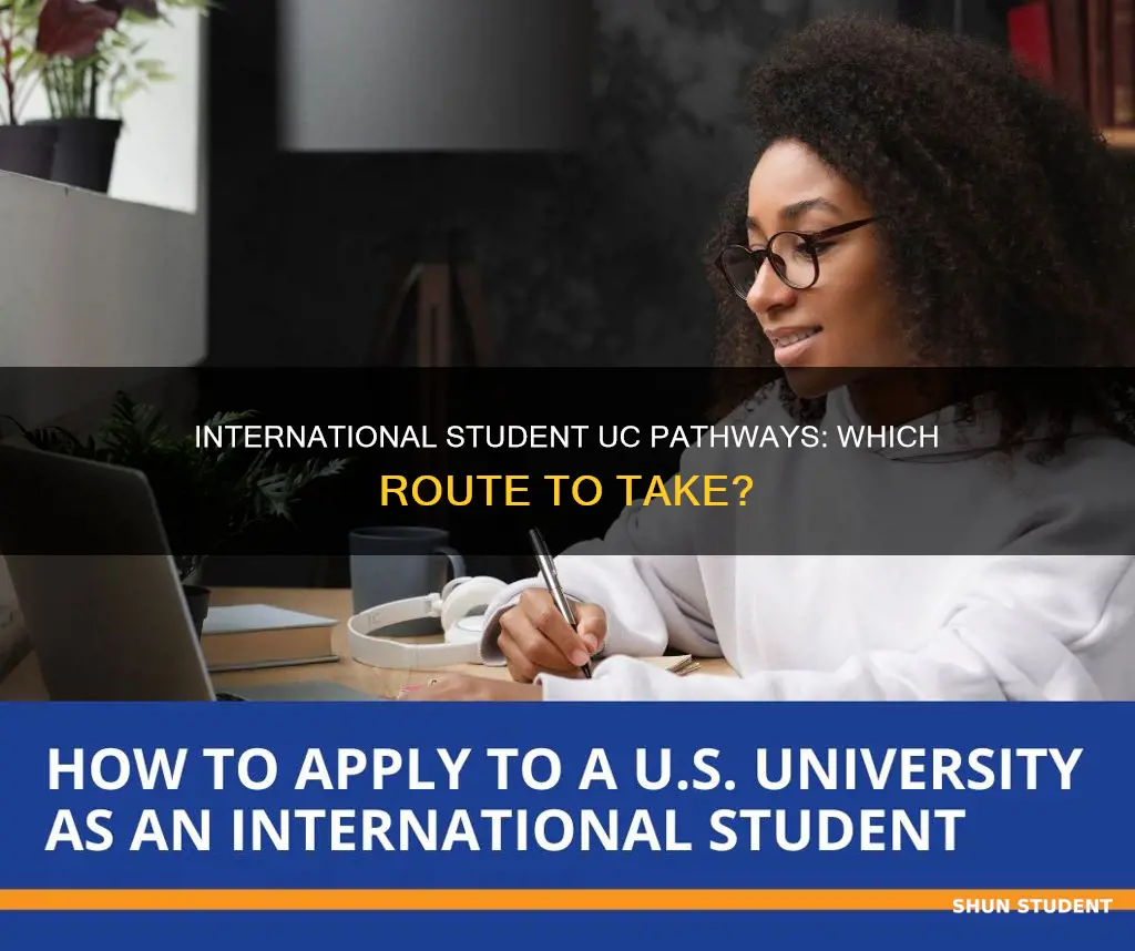 which uc application pathway for international student
