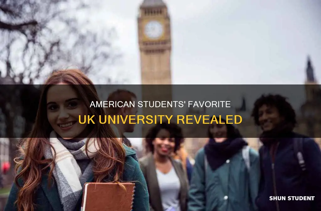 which uk university has the most american students