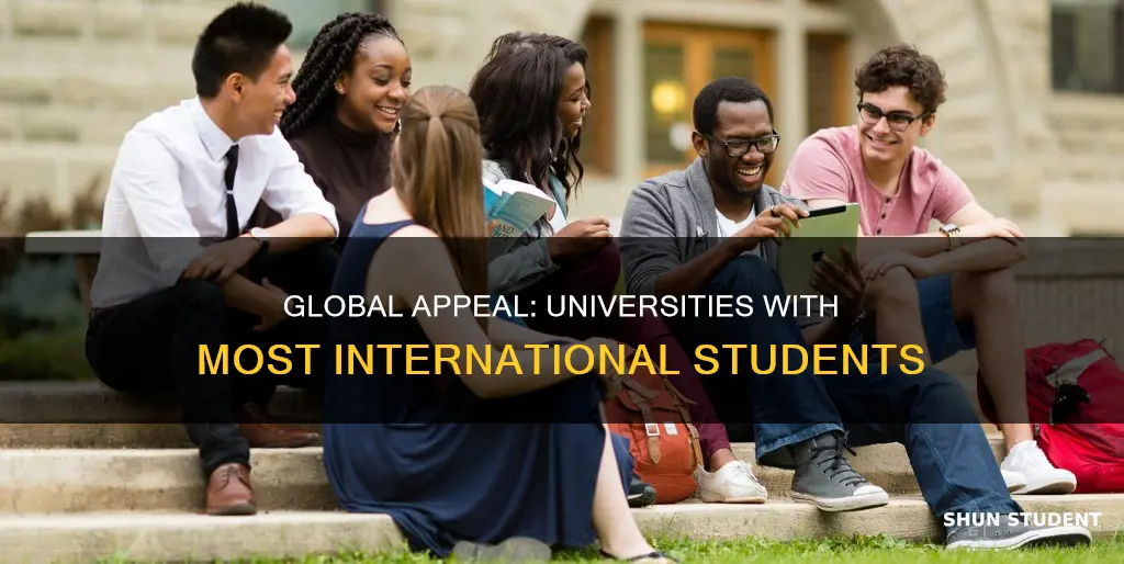 which uni has the most international students