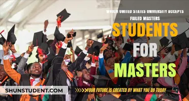 Second Chance: Universities Accepting Failed Masters Students