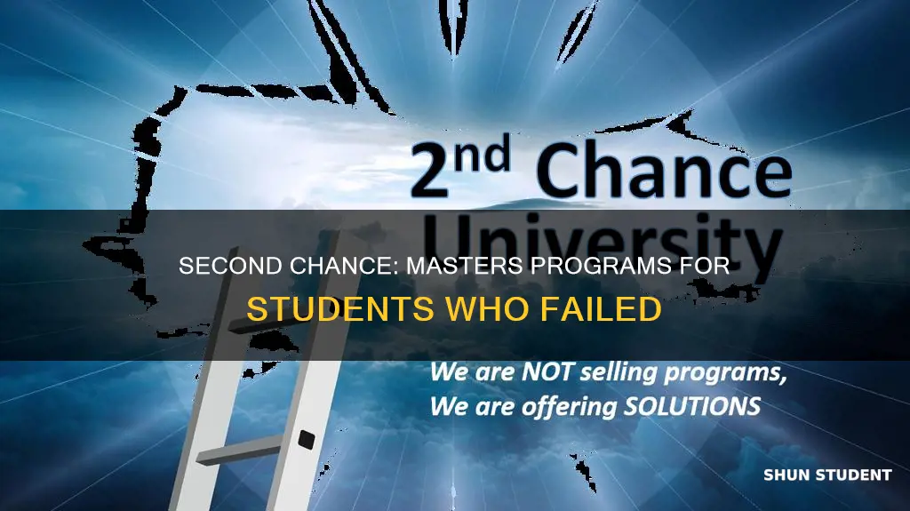 which united states university accepts failed masters students for masters