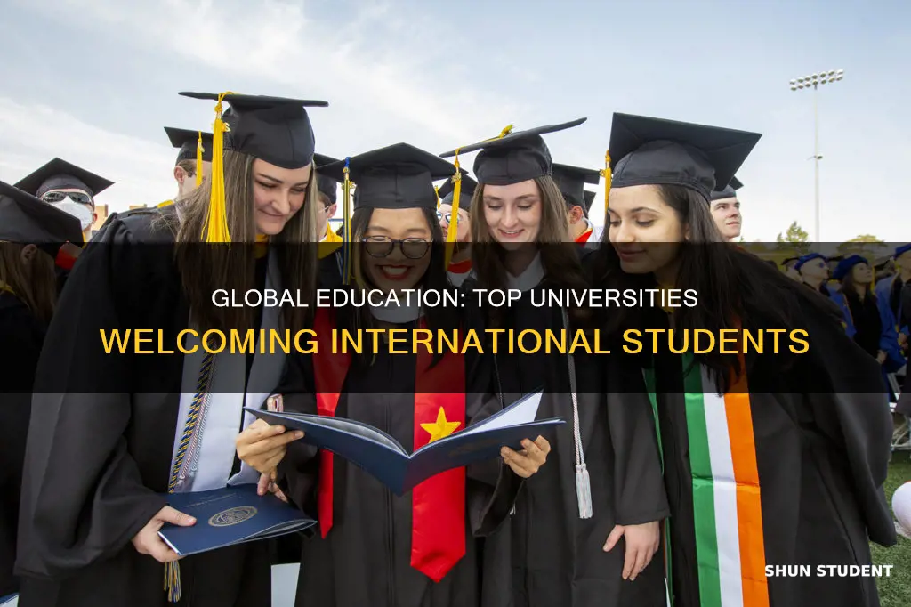 which universities accept international students