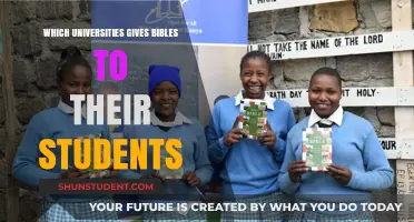 Universities Distributing Bibles to Students