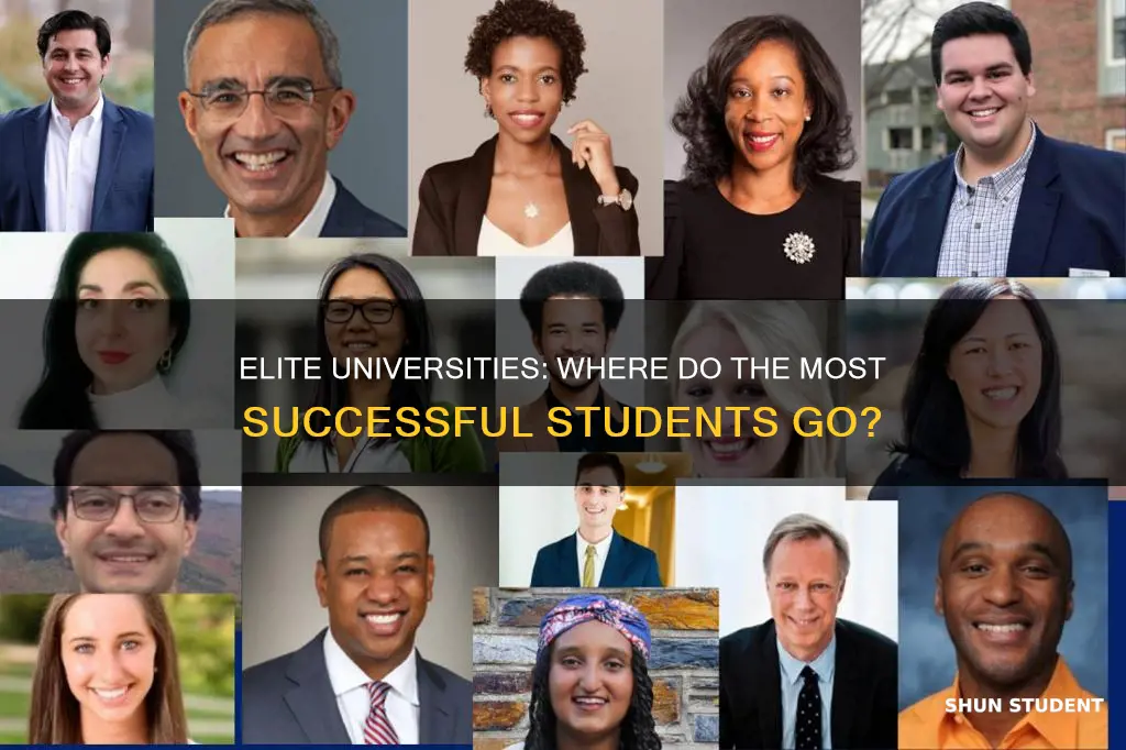 which universities have the most successful students