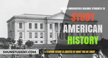 Explore American History: University Requirements