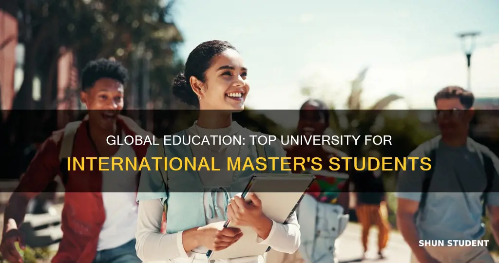 which university accepts the most international students in master programs